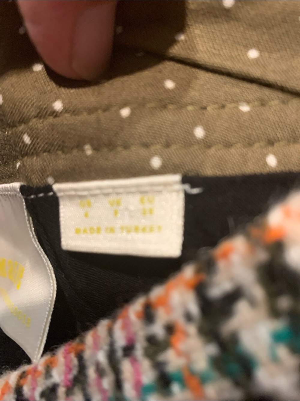 Maeve by Anthropologie Multicolor Tweed Mini Skirt - Pastel Plaid         Size 4 - Picture 4 of 7